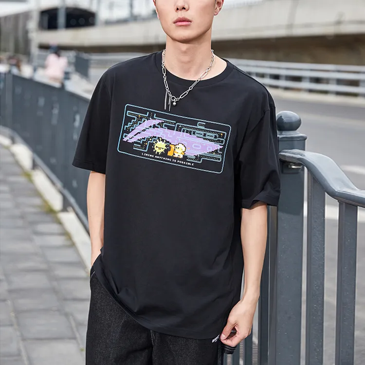 LINING Sports Fashion Collection T Shirts Unisex-2