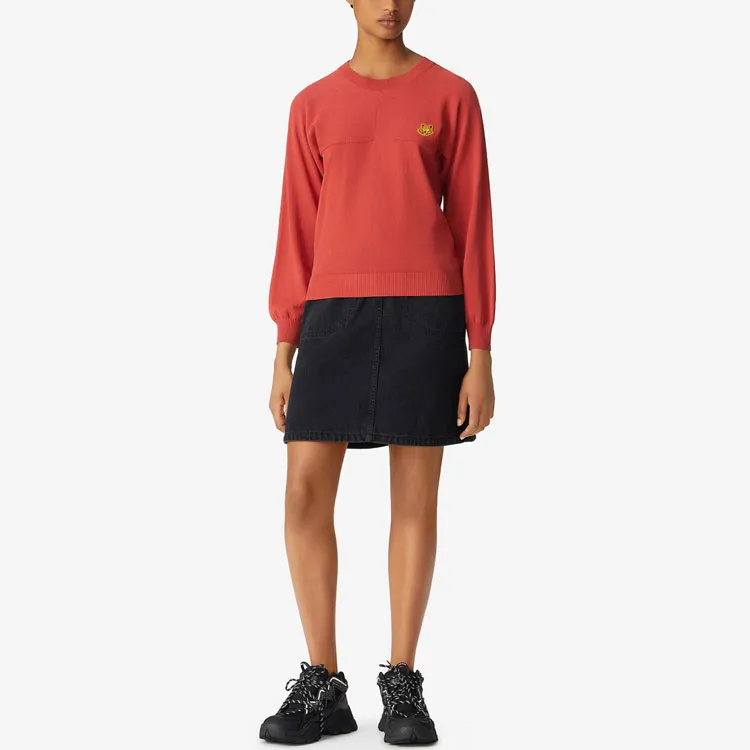 KENZO SS21 Knitwear Women's Brown Red-1