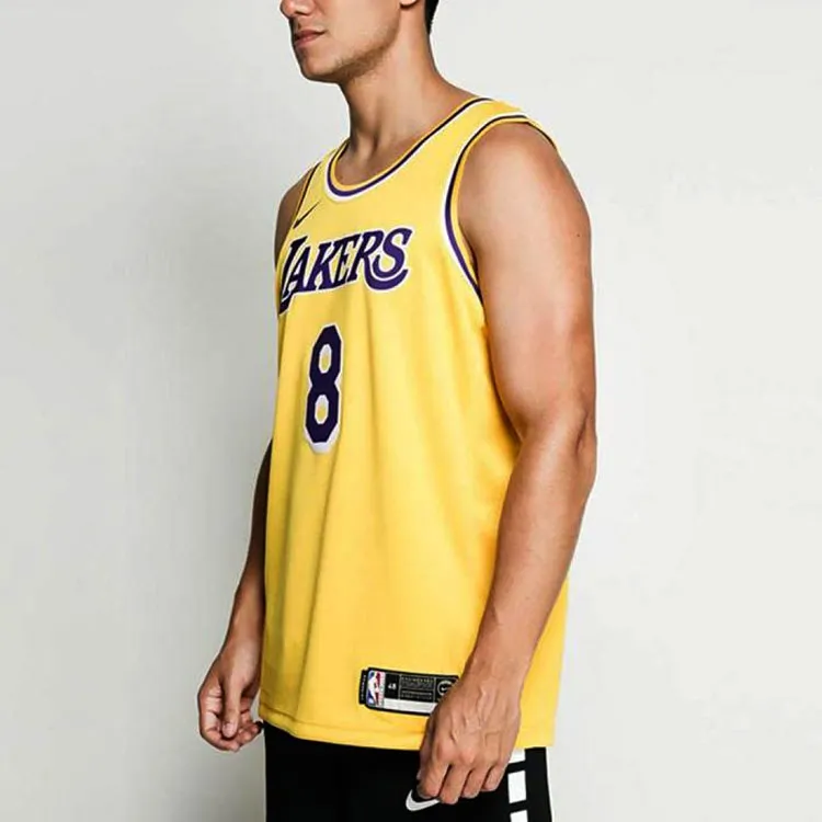Nike Nba Los Angeles Lakers Icon Edition Kobe Bryant Swingman Jersey-4
