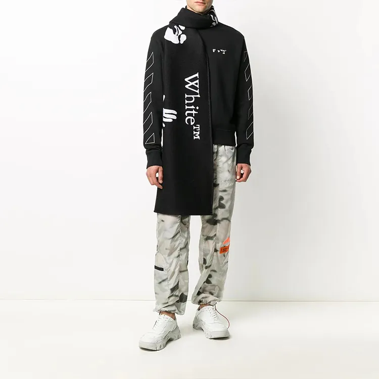 OFF WHITE Slim Fit Diag Logo Sweatshirt-1