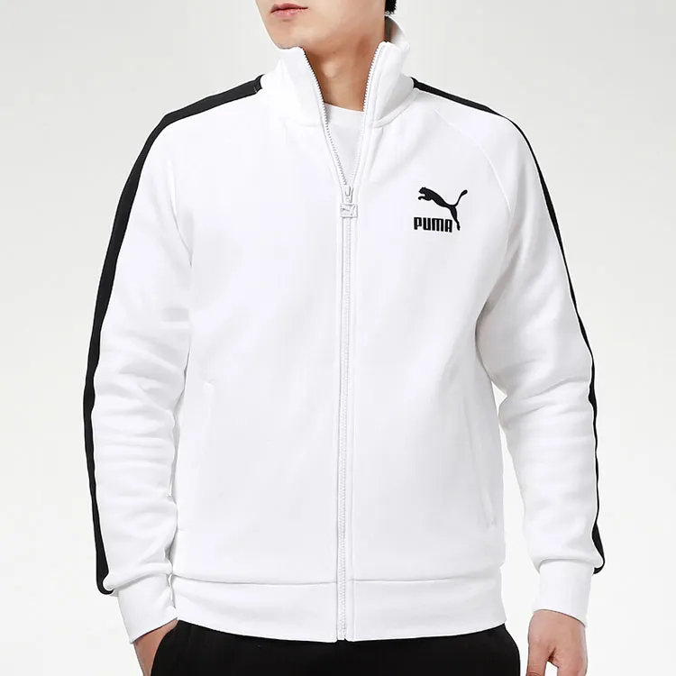PUMA Jackets Men White-1