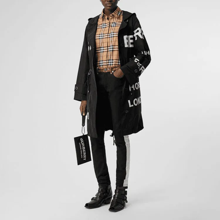 Burberry Vintage Check Print Shirt 'Antique Yellow'-3
