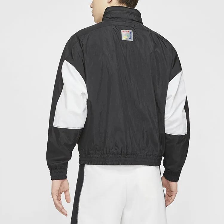 Jordan Sport Jacket Men's Black White-2