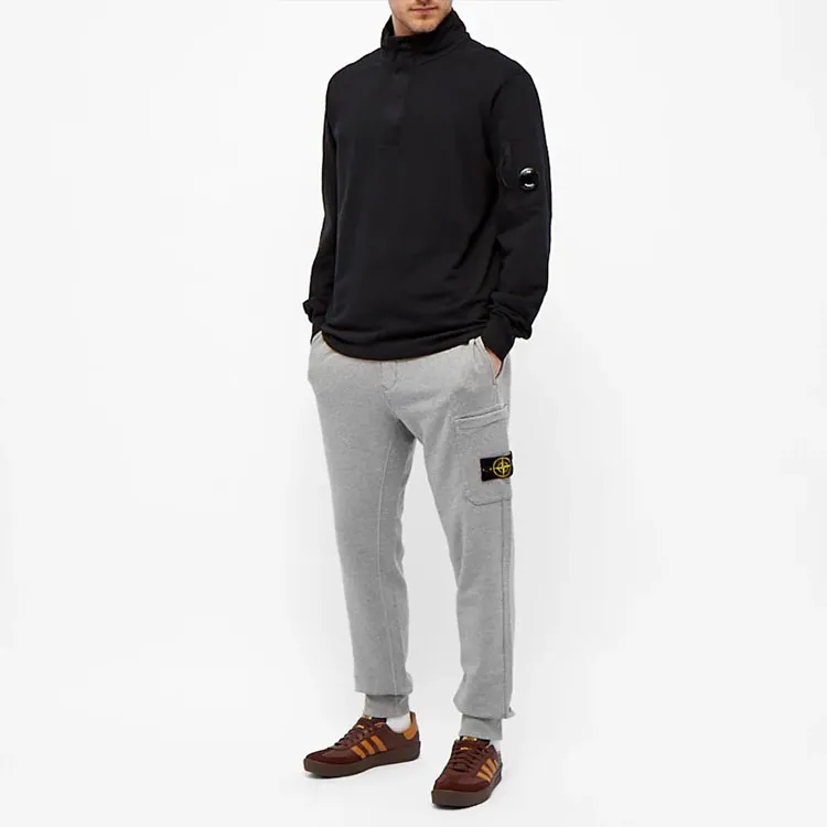 STONE ISLAND SS21 Casual Pants Men's Gray-1