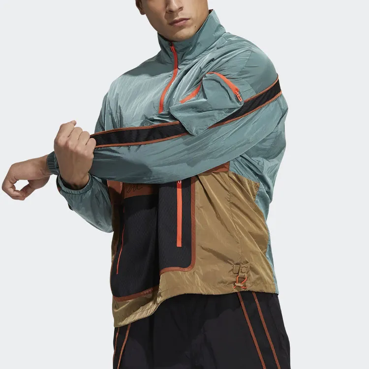 Adidas Jackets Men Yellow Green-1