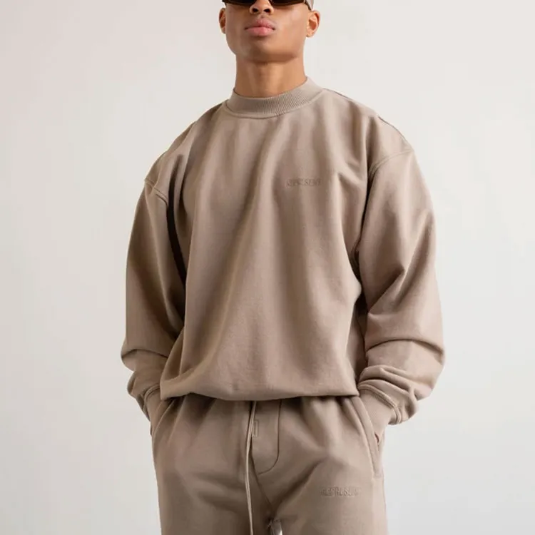REPRESENT Blank Oversized Crewneck-1