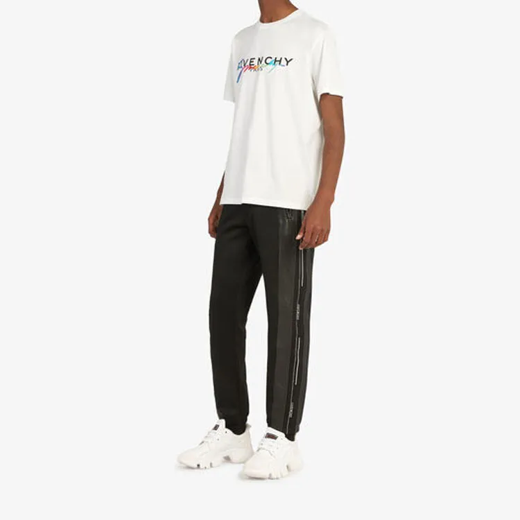Givenchy Paris Embroidered Logo T shirt-2