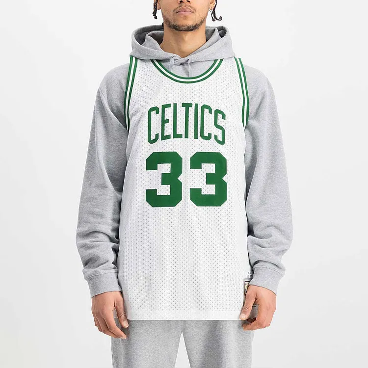 Mitchell & Ness Nba Boston Celtics Larry Bird Home 1985/86 Swingman Jersey-2