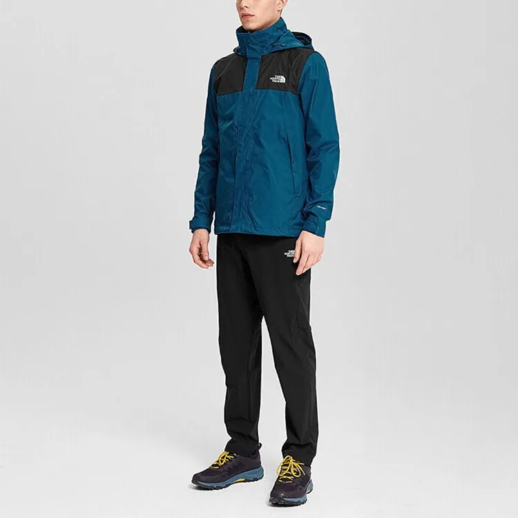 THE NORTH FACE Water-Resistant Windproof Breathable Windbreaker Jacket Men's Blue-1