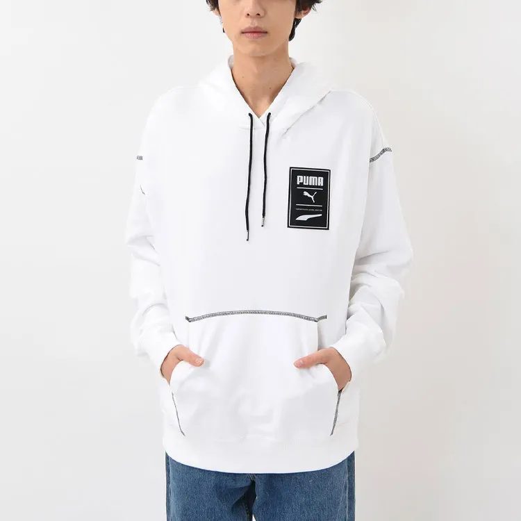 PUMA Sweatshirts Men White-2