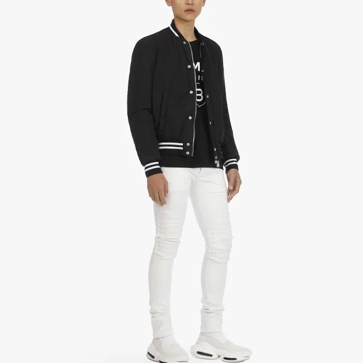 BALMAIN Silver Foil T Shirt-5