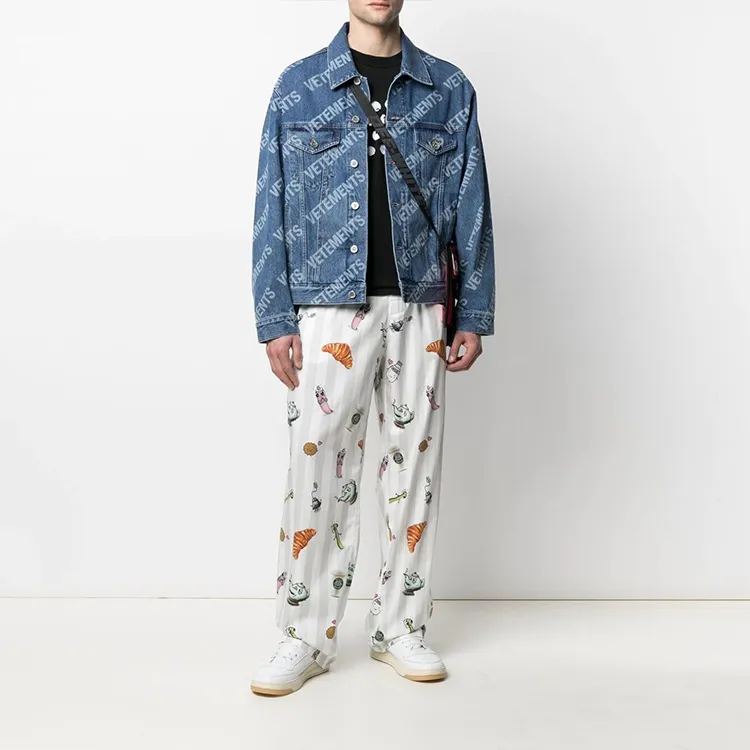 Vetements Denim Jackets Unisex Blue-2