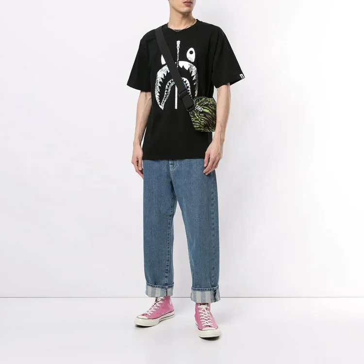 A BATHING APE Aurora Shark Tee-3
