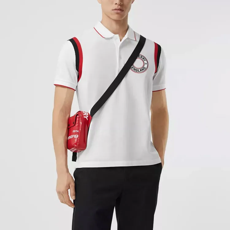 Burberry Polo Shirt Men's White-2