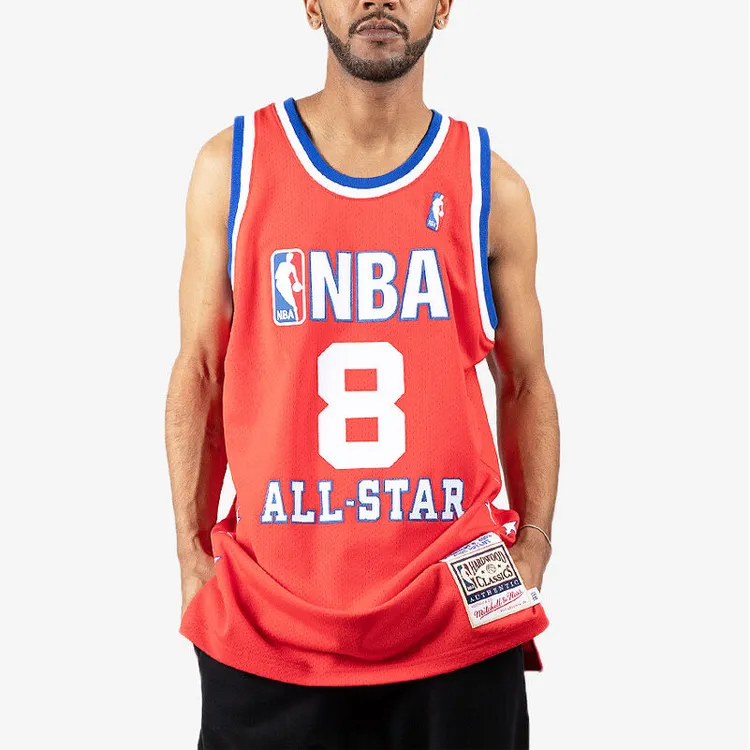 Mitchell & Ness Basketball Jerseys Unisex Red-2