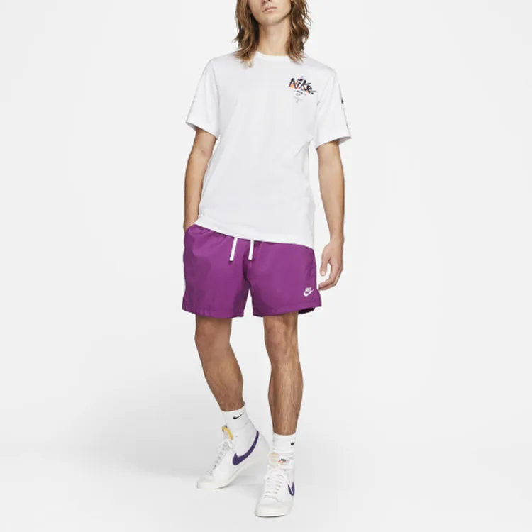 Nike T Shirts Men White-2