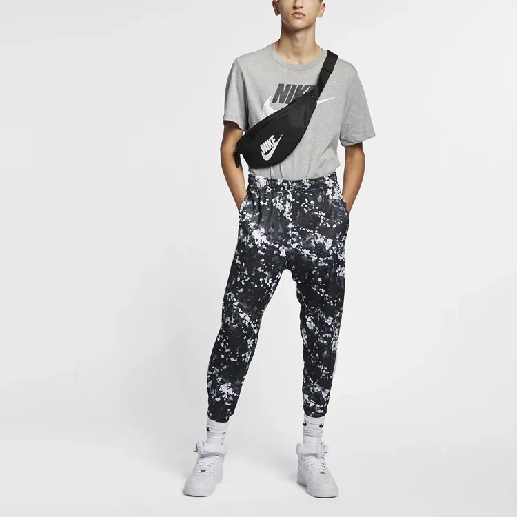 Nike T Shirts Men Gray-2