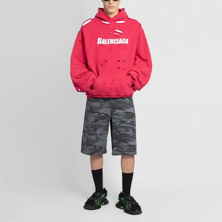 Balenciaga Skater Camouflage Bermuda Shorts-1