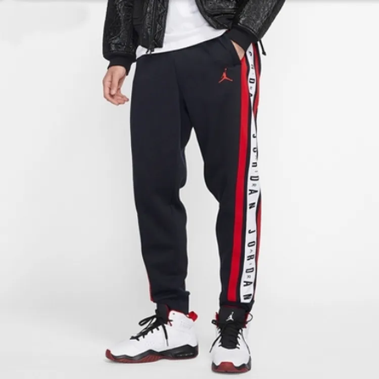 Jordan Casual Pants Fall Men's Black-3