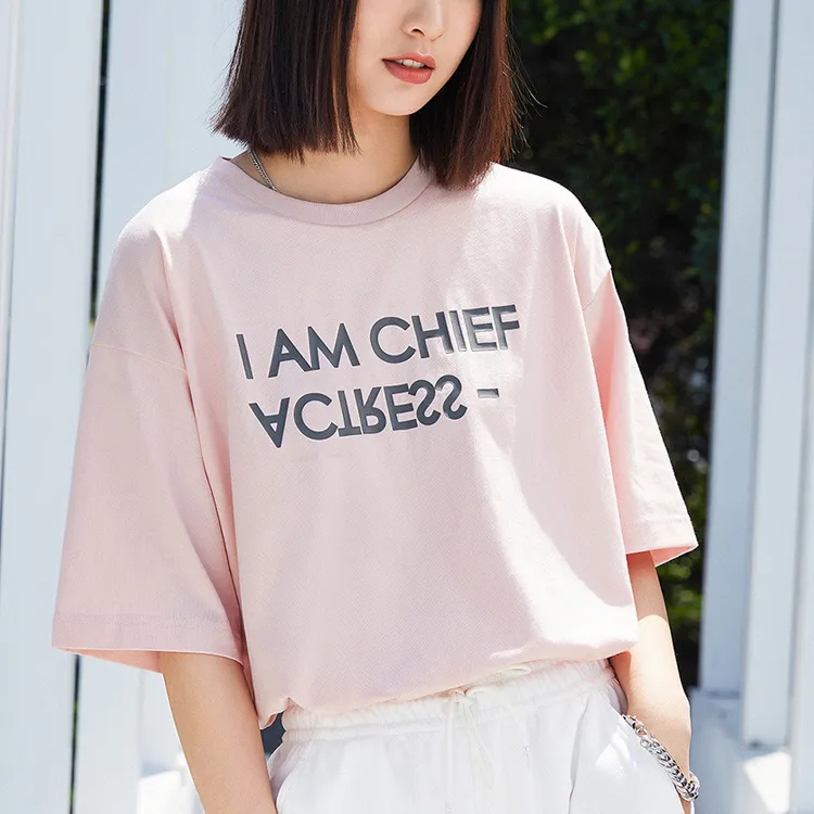 LINING Sports Fashion Collection T Shirts Women's Pink-2