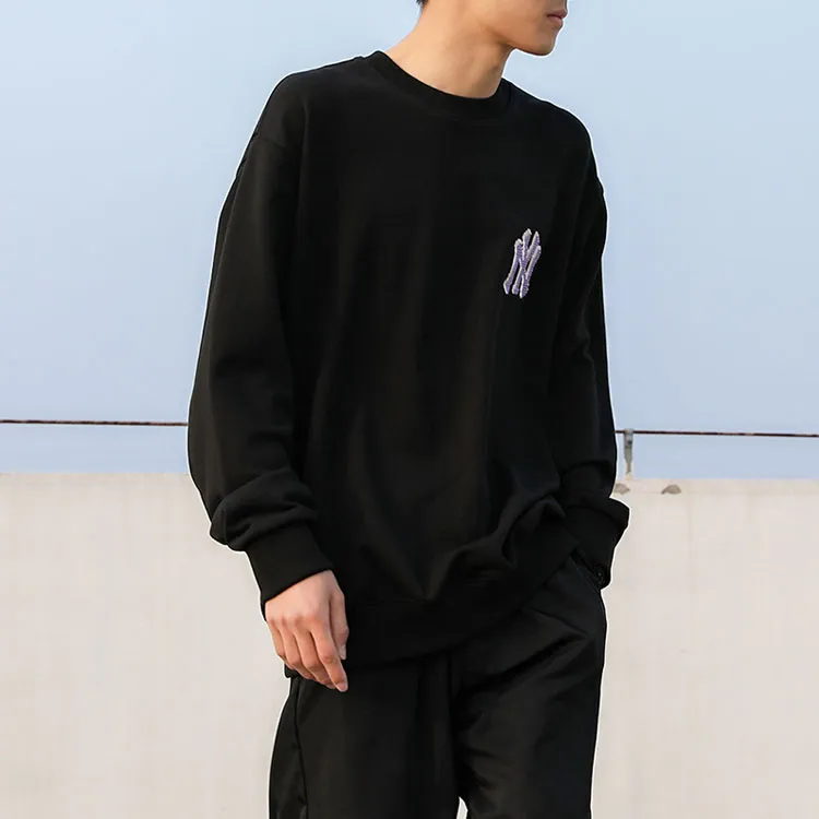 MLB New York Yankees Sweatshirts Men Black-3