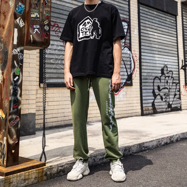 AMONSTER Knitted Sweatpants Unisex-2