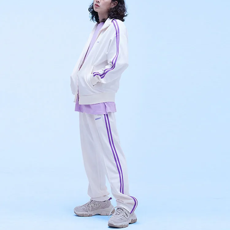 NERDY Sports Pants Unisex White-1