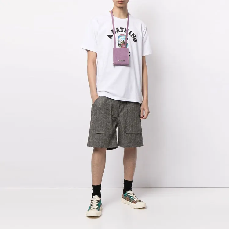 A BATHING APE Patchwork College Tee-1