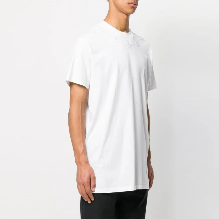Givenchy T Shirts Men White-3