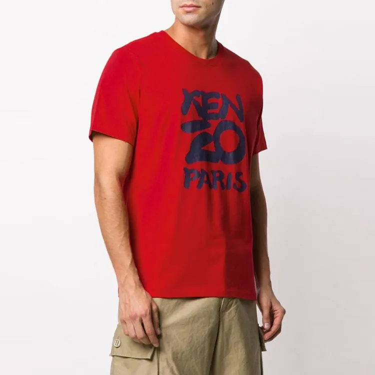 KENZO T Shirts Men Red-3