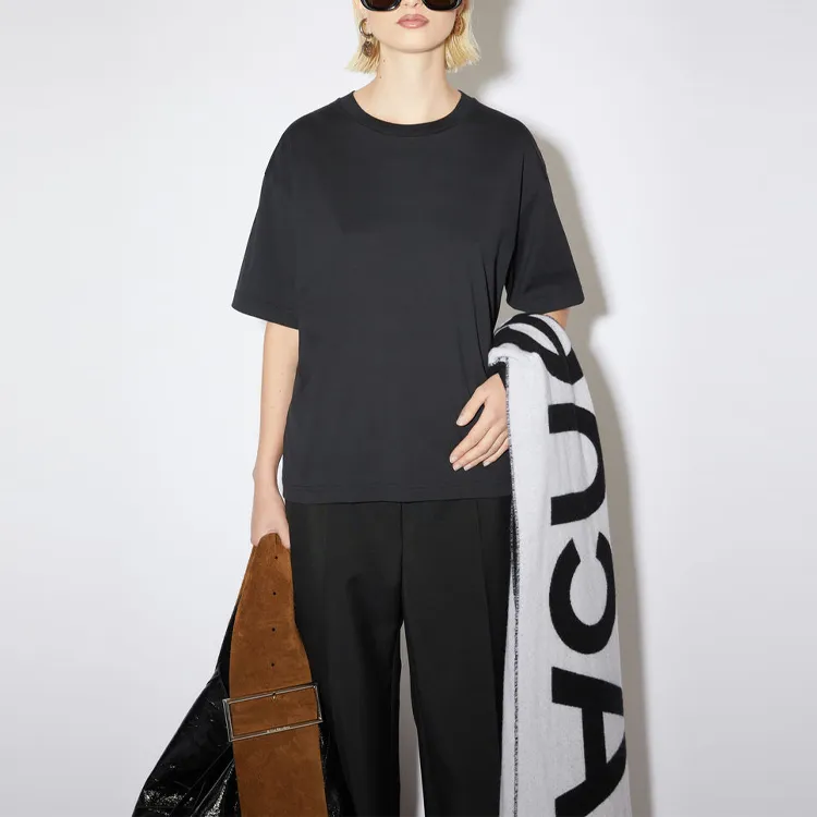 Acne Studios Crewneck Short Sleeved T Shirt-2