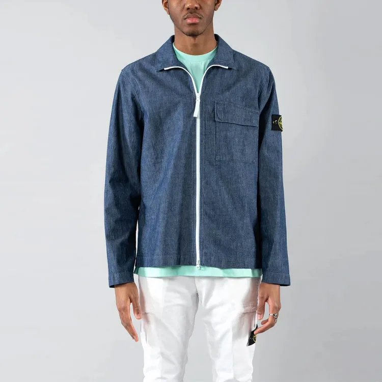 STONE ISLAND Jackets Coats Men's Blue-2