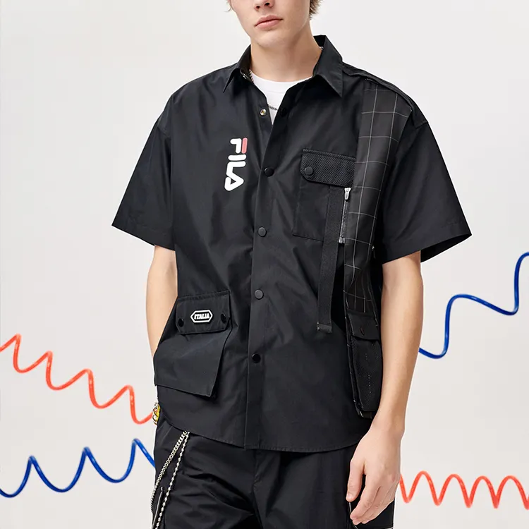 FILA FUSION x Cell Fusion C Shirt Men's Black-2