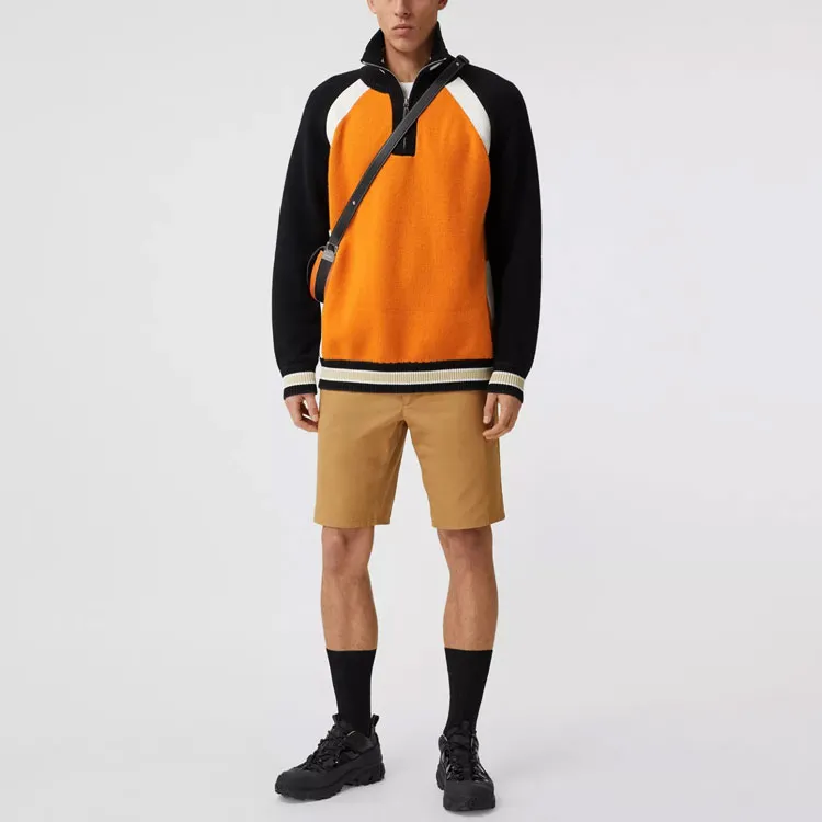 Burberry Casual Shorts Men's Camel-4