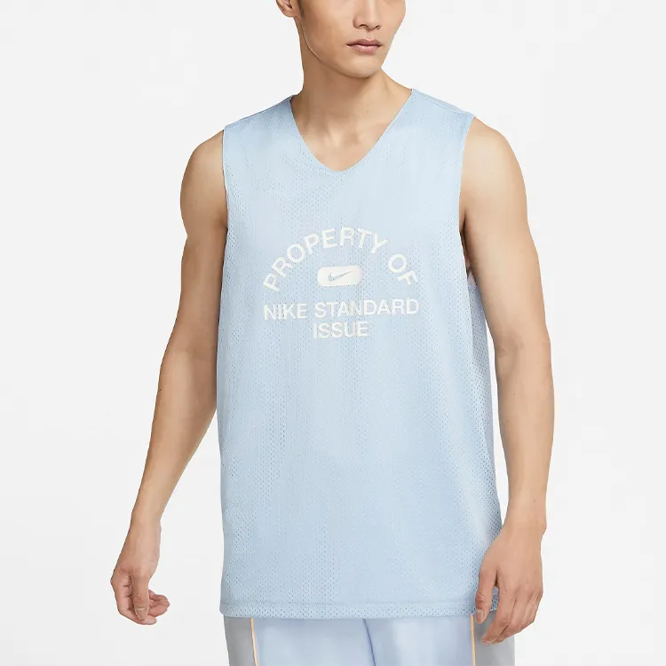 Nike Basketball Jersey Men's Light Armory Blue-4