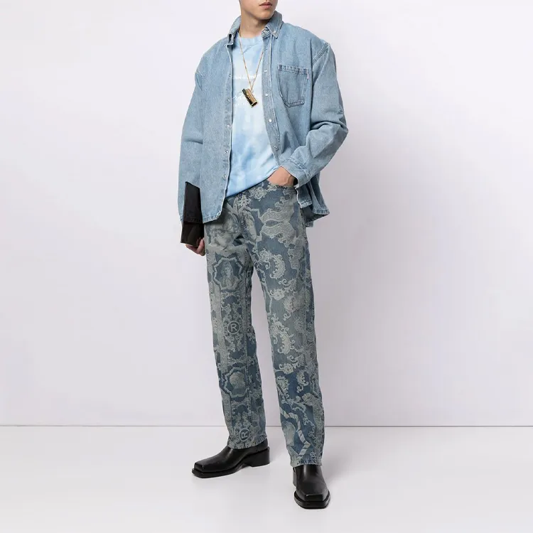 Martine Rose T Shirts Men Blue-1