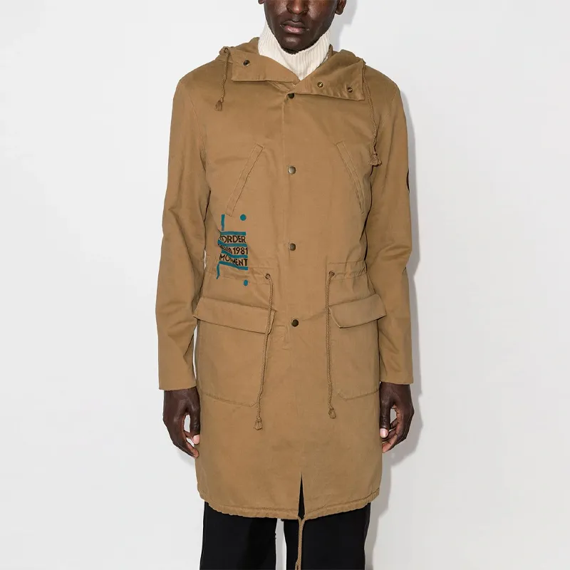 RAF SIMONS Redux Handpainted Parka With Badge-3