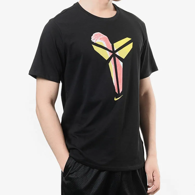 Nike T Shirts Men Black-3