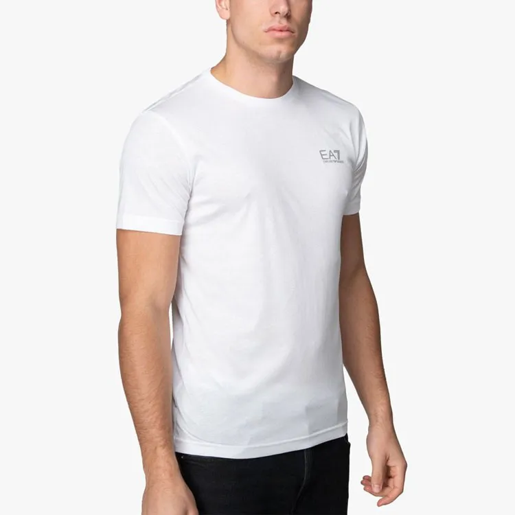 EMPORIO ARMANI Logo Detailed Crewneck T-Shirt-4