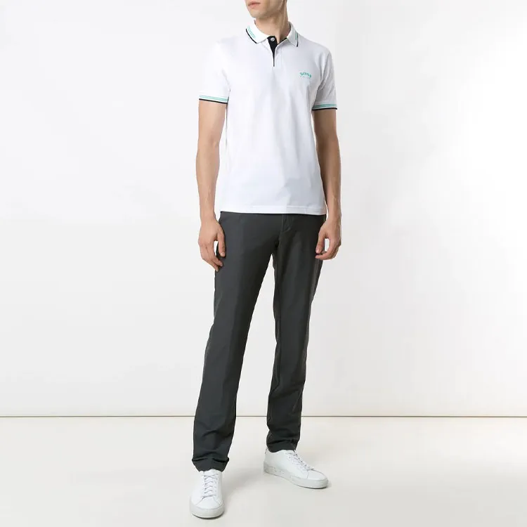 HUGO BOSS Polo Shirts Men White-2