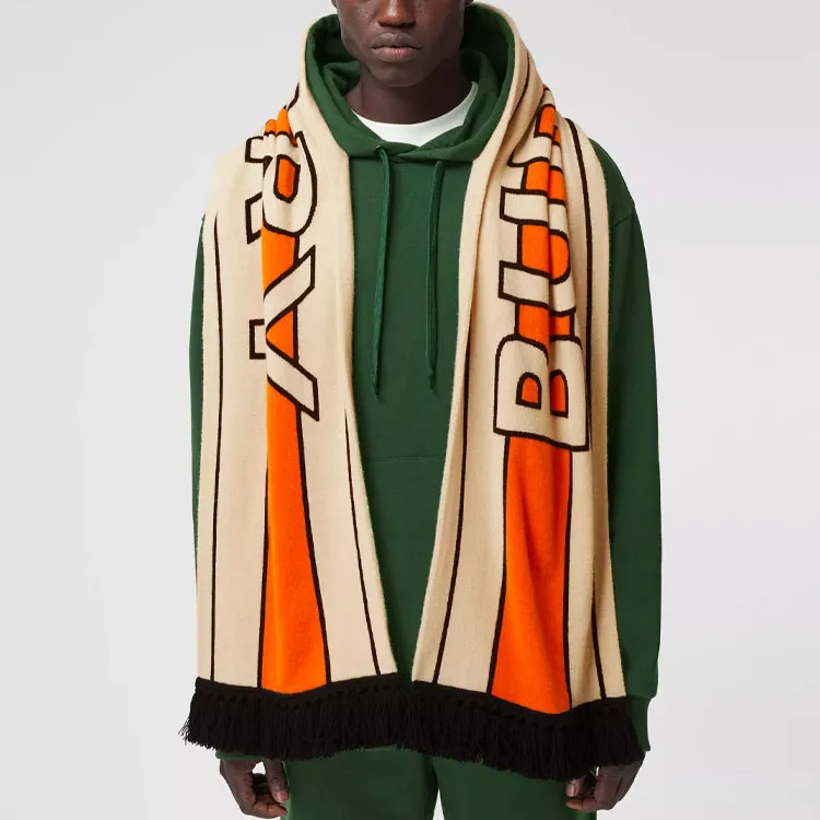 Burberry Sweatshirts Men Yellow Green-1
