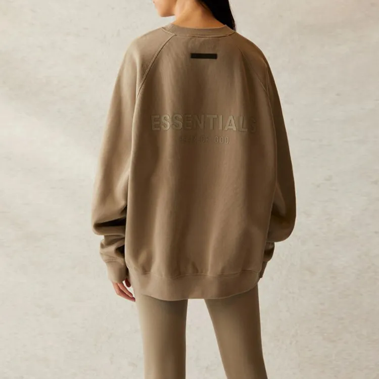 Fear Of God Essentials SS21 Sweatshirt Unisex Moss-5