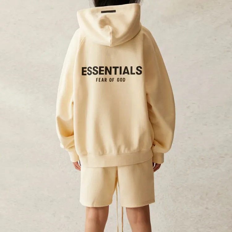Fear Of God Essentials Pull Over Hoodie SS21-2