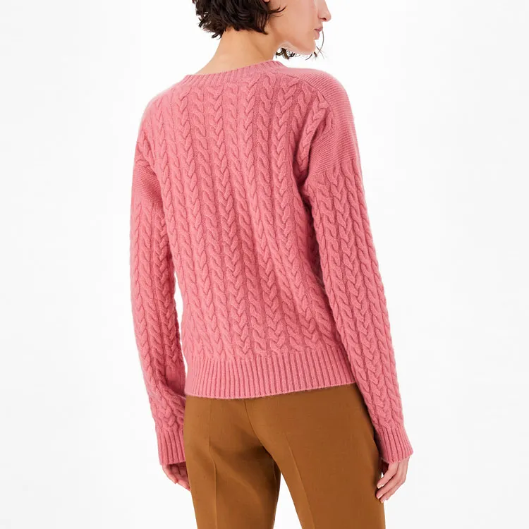 MaxMara Slim Fit Knitwear Women's Pink-1
