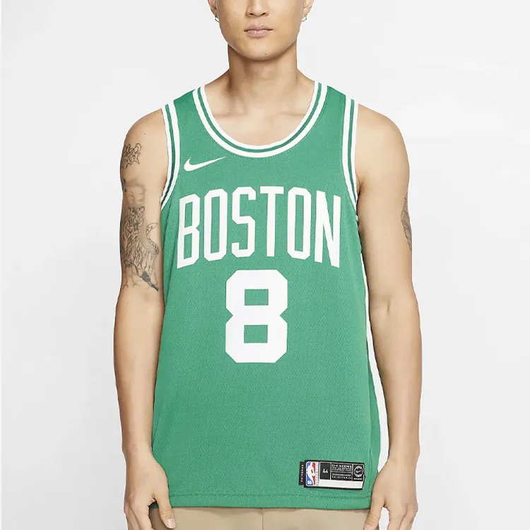 Nike X NBA Basketball Jerseys Men Green-2