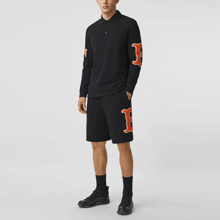 Burberry Polo Shirt Men's Black-2