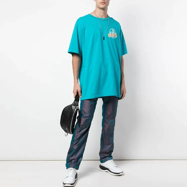 OFF WHITE SS20 T Shirt Men's Blue-2