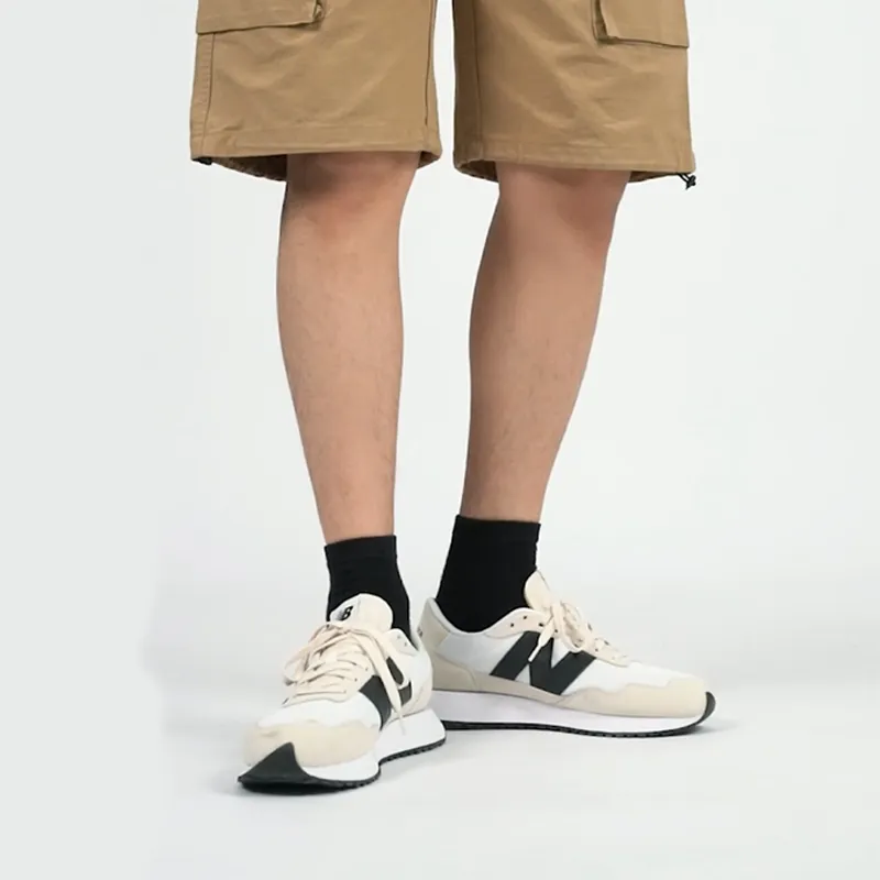New Balance 237 Beige Black-4