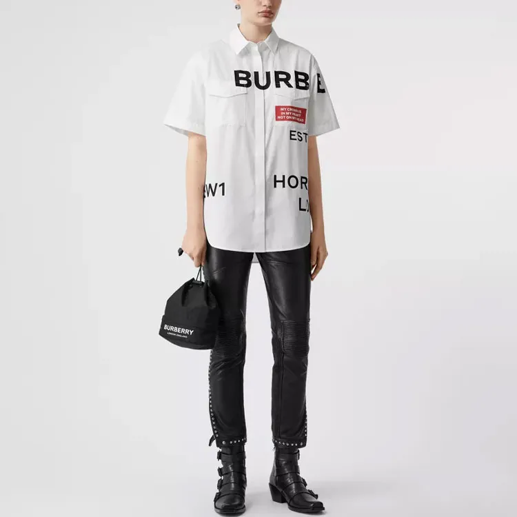 Burberry Shirts Women's White-1