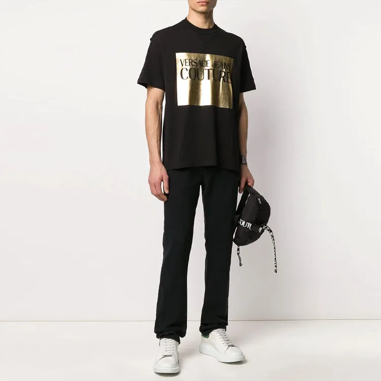 VERSACE JEANS COUTURE T Shirt Men's Black-3